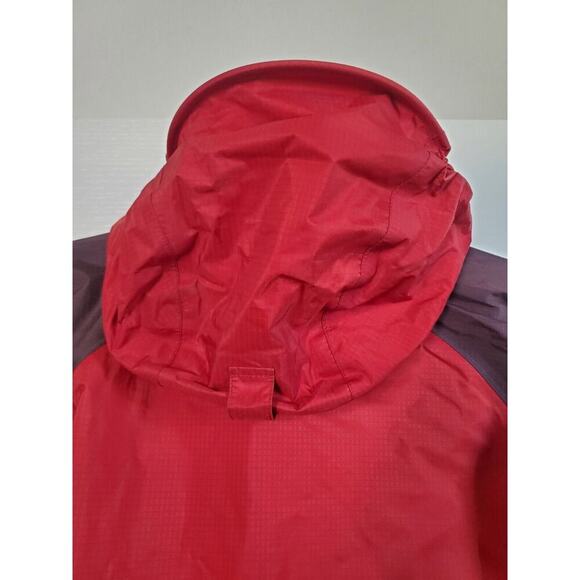 Mont-Bell Ultra-Light Red Maroon Hiking Gorpcore Outdoor Rain Jacket, Women's XS - Picture 9 of 11